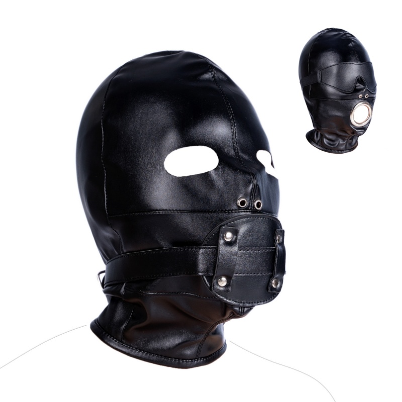 Party Games Mystery - Maschera cosplay sexy Fetish Cappuccio mascherato