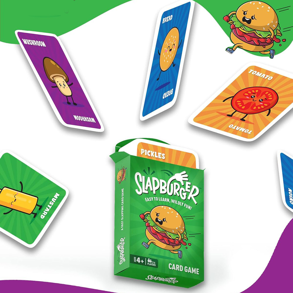 Play Friends Party Games - Gioco di carte Slapburger - Giochi