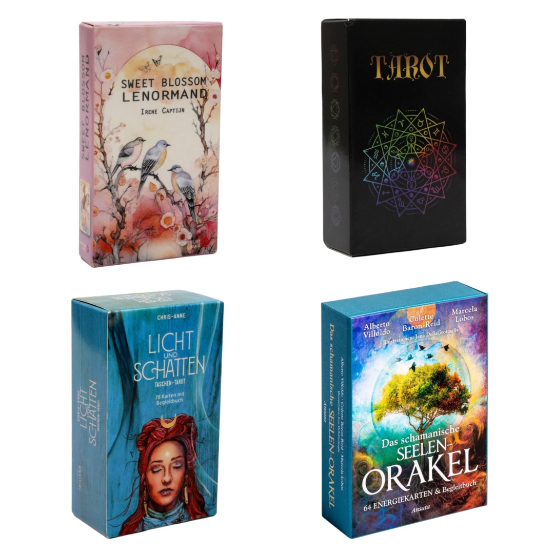 Party Games Using Cards - Carte Oracle artistiche dipinte a mano,