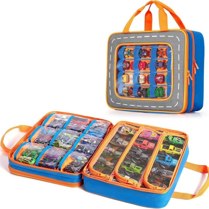 Hot Wheels Car Monster Trucks - MACH: custodia per il trasporto di