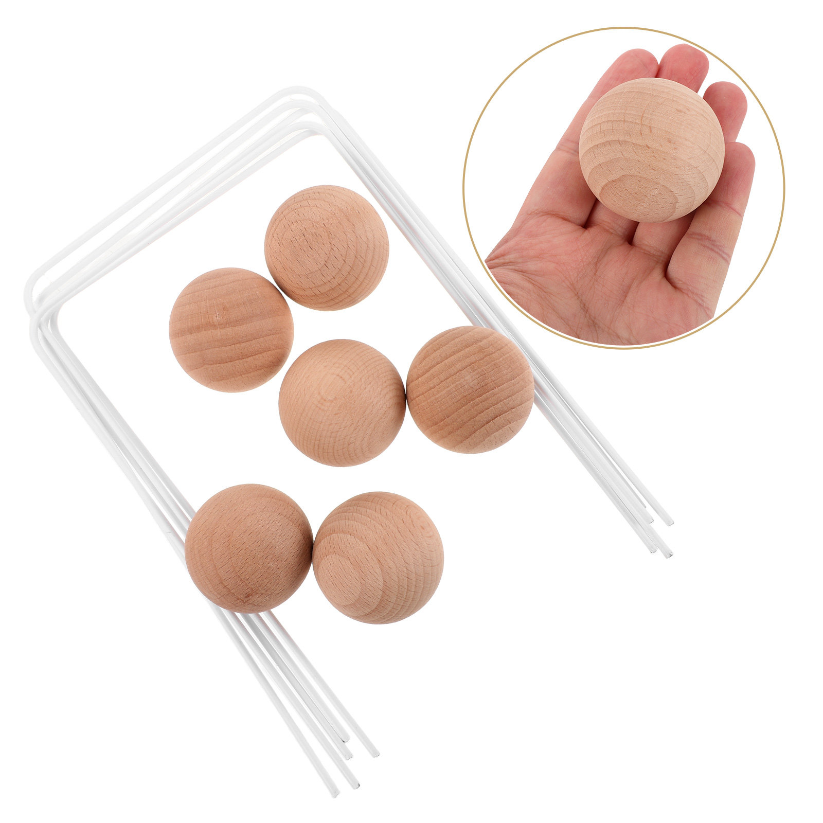 Croquet Set Lawn - Set da Croquet Premium in Legno