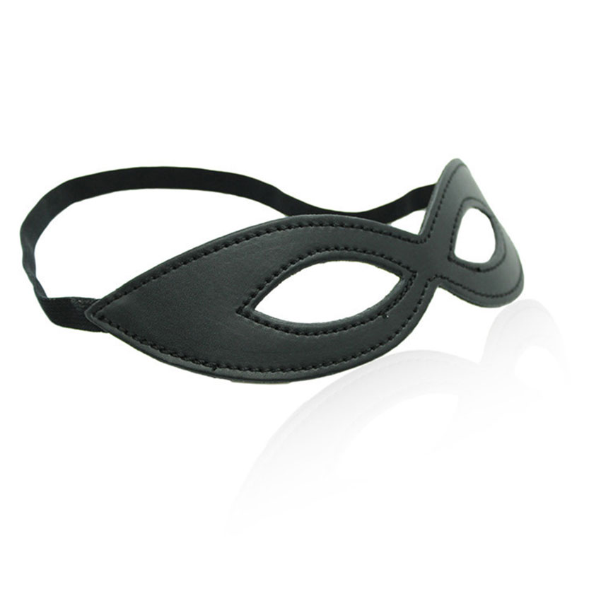 Party Games Mystery - Pelle nera Maschera per Gli Occhi
