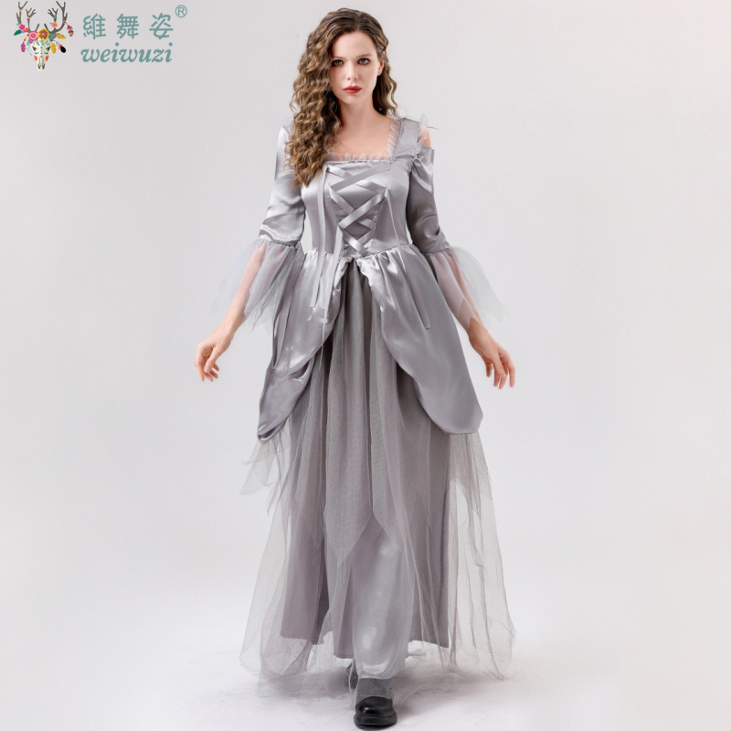 Zombie Party Games For Adults - Costume da Sposa Fantasma per Adulti,
