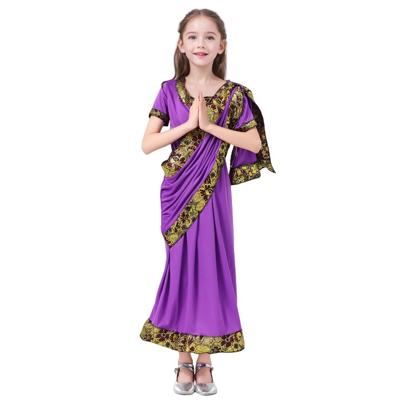 Party Games Indian - Bambini, Ragazze Indiane, Cosplay, Costume da