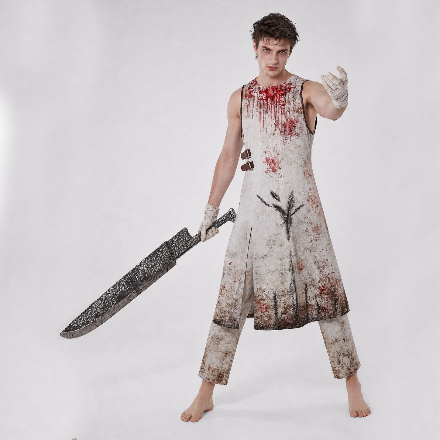 Zombie Party Games For Adults - Costumi Cosplay di Pyramid Head di