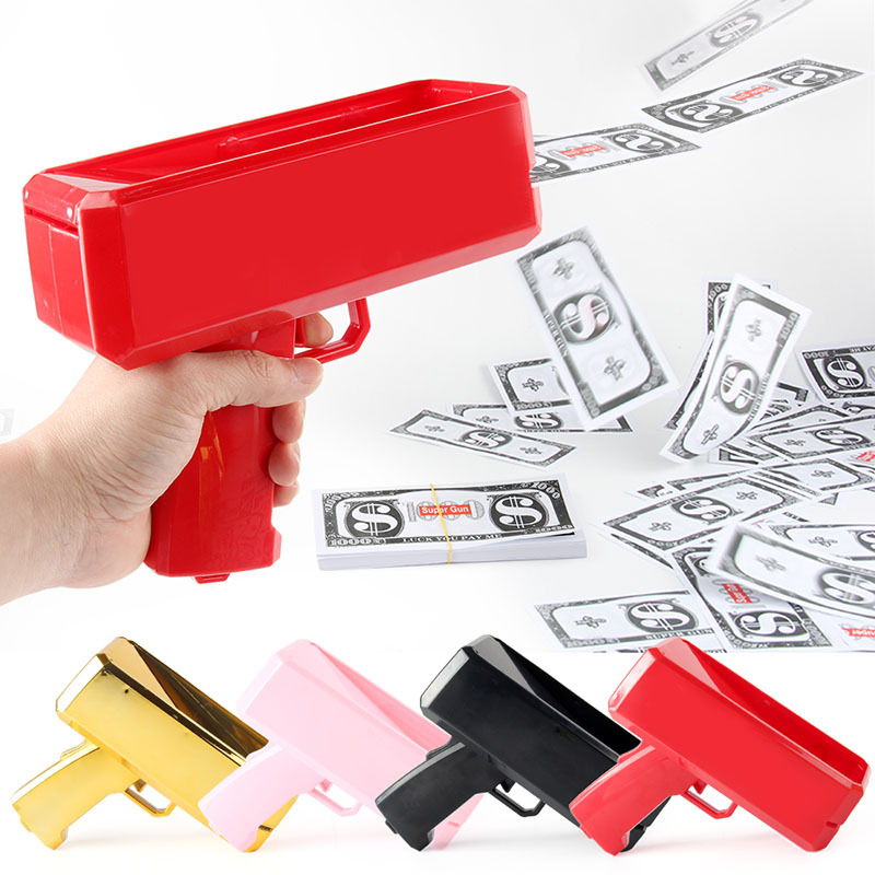 Party Games No Props - 1 set sparatutto per contanti portatile