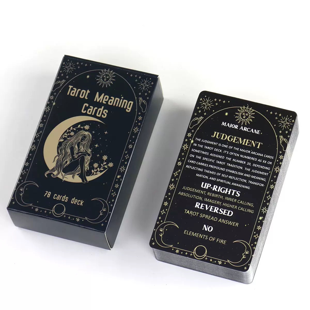 78 Carte/Deck Tarot con Signif - Party Games Meaning recensione e prezzo