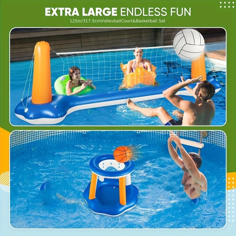 Set Grande Galleggiante Gonfia - Party Games Summer recensione e prezzo