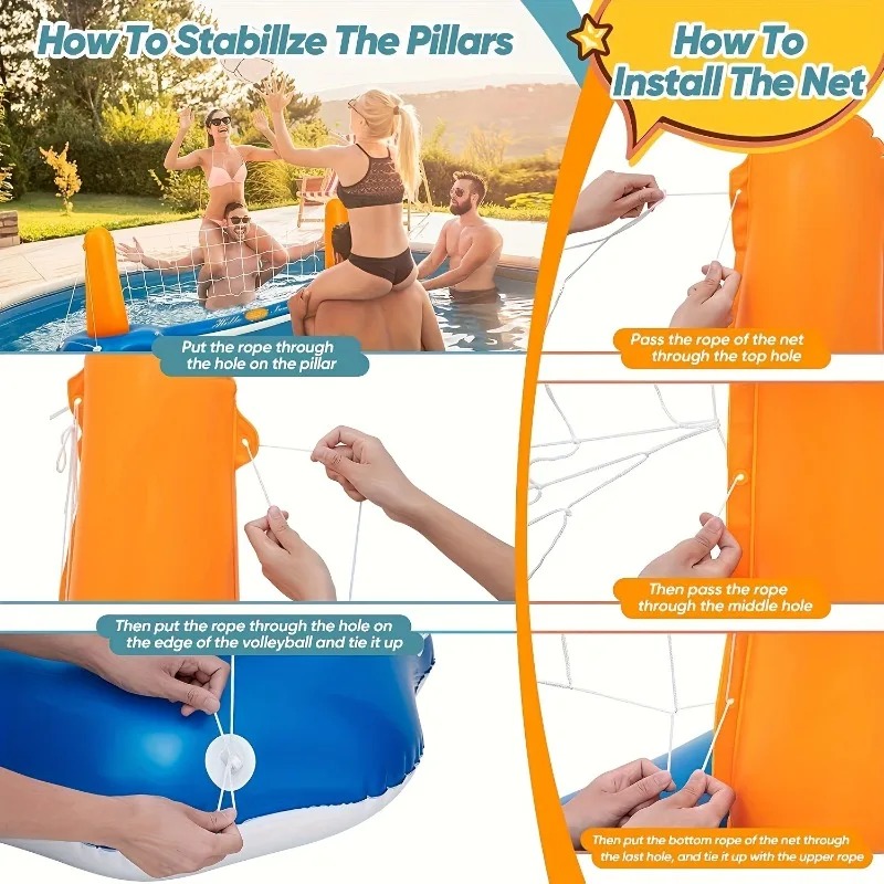 Set Grande Galleggiante Gonfia - Party Games Summer recensione e prezzo