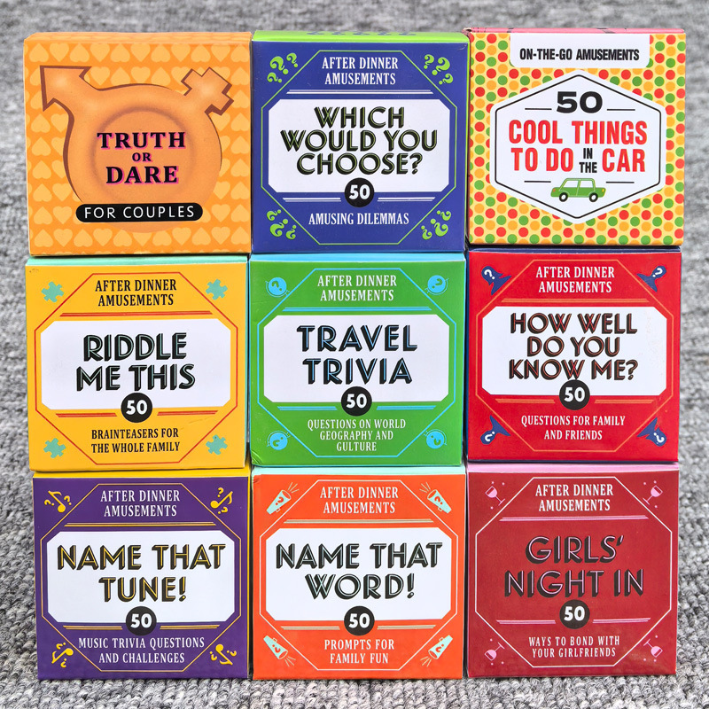 50 pezzi di carte per divertim - Party Family Games recensione e prezzo
