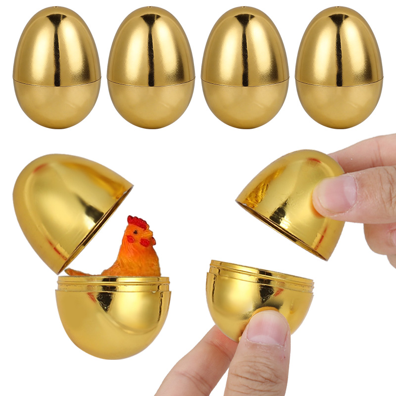 6 Uova di Pasqua Dorate in Pla - Party Games Egg recensione e prezzo