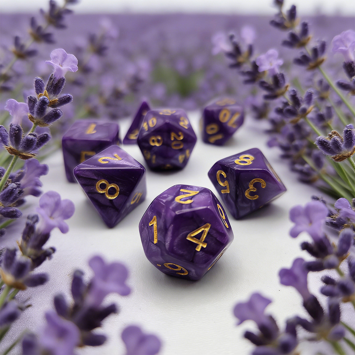 Set di 7 Dadi con Texture Viol - Party Games Mystery recensione e prezzo