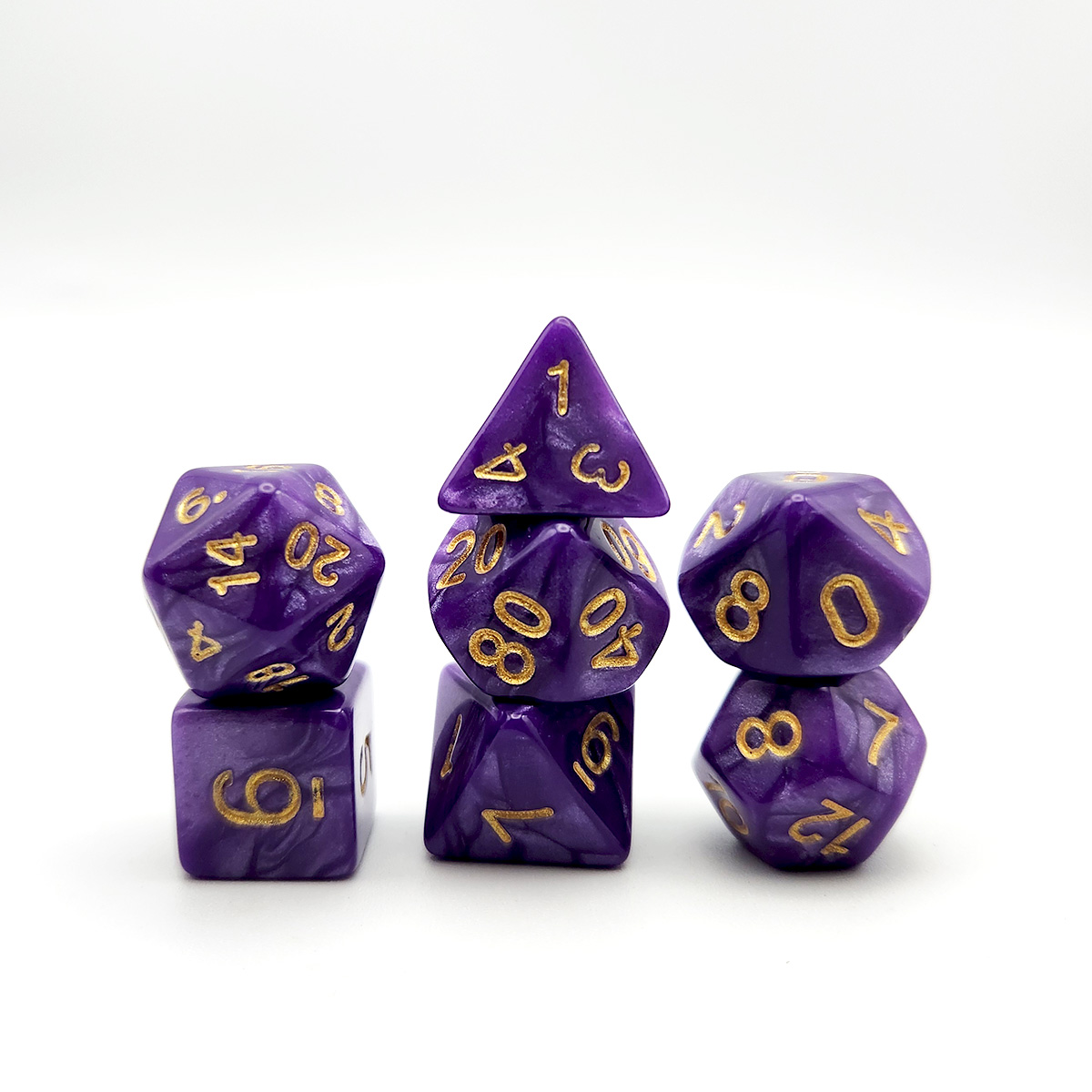 Set di 7 Dadi con Texture Viol - Party Games Mystery recensione e prezzo