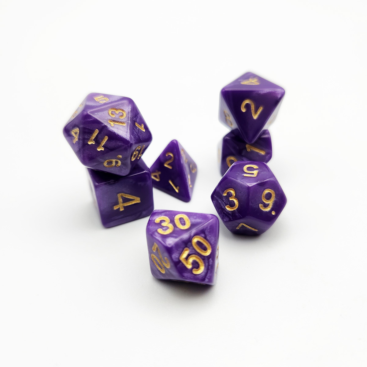 Set di 7 Dadi con Texture Viol - Party Games Mystery recensione e prezzo