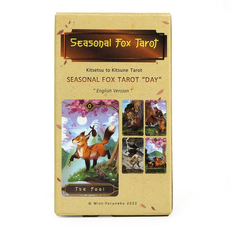 78pcs tarocchi stagionale Fox  - Party Games Meaning recensione e prezzo