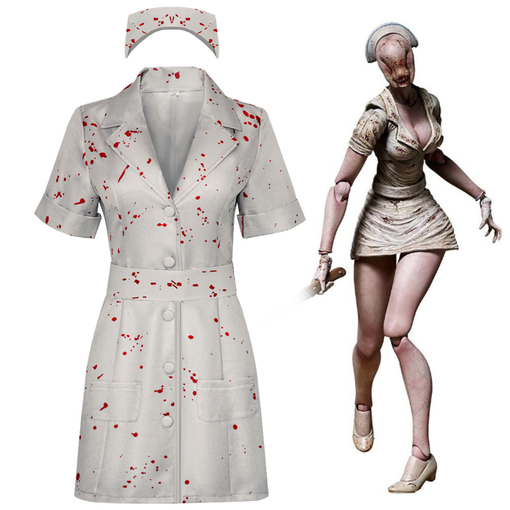 Costume da Infermiera di Silen - Zombie Party Games For Adults recensione e prezzo